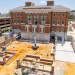 Hewson Hall construction on University of Alabama campus